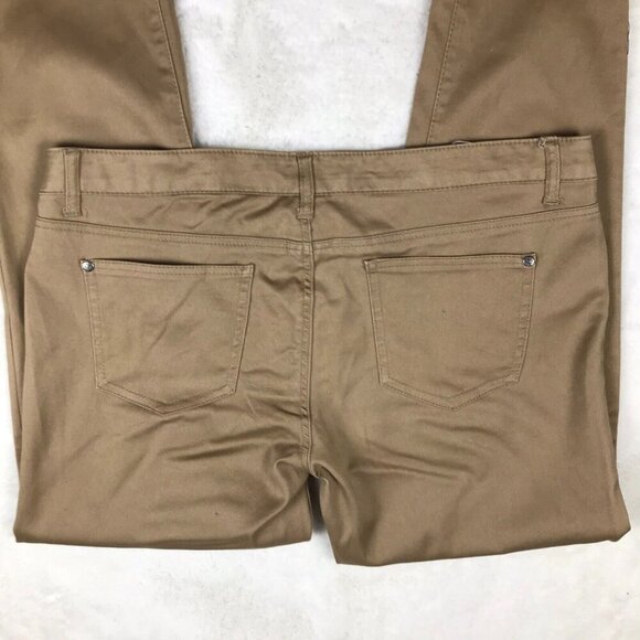 CELEBRITY PINK Beige Soft Skinny Pants Size 17 Short - Picture 8 of 8